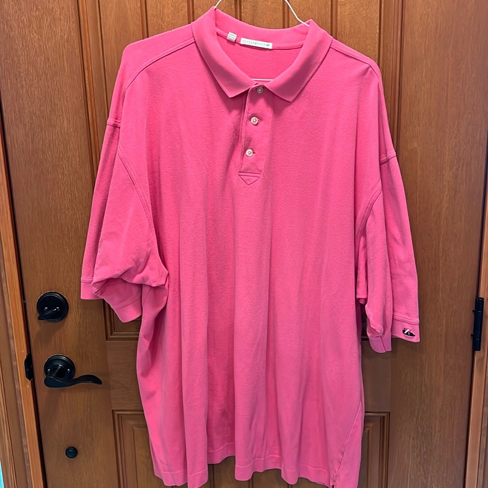 🍀Cutter & Buck 100% Cotton Piqué Knit Polo 4XLT🍀